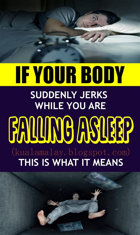 Does Your Body Suddenly Jerk While Falling Asleep This Is Why