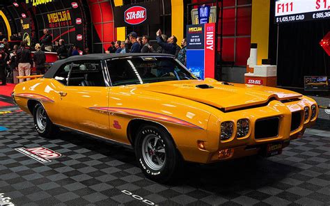Incredibly Rare And Awesome Pontiac Gto Judge Sold For 15 Million