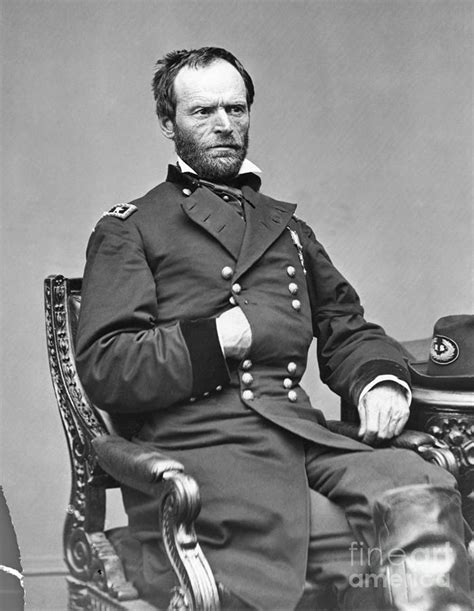 Portrait Of William T Sherman By Bettmann