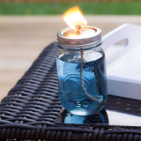Mason Jar Citronella Candles These Easy And Inexpensive Diy Citronella
