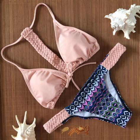 New Hot Women Bandage Push Up Bikini Set Padded Bra Sexy Triangle Swimsuit Swimwear Bathing Suit