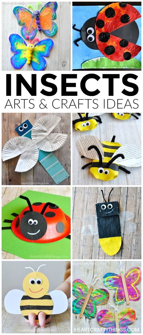 Insects Arts And Crafts Ideas Ladybug Crafts Insect Crafts Spring