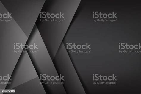 Abstract Background Dark And Black Overlaps 002 Stock Illustration