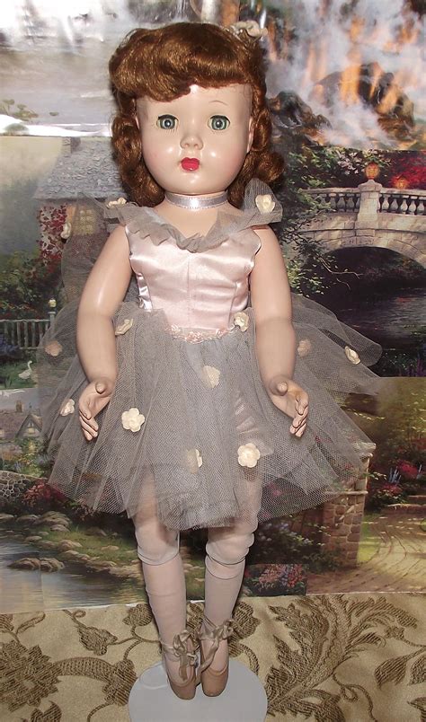 Gorgeous Vintage Effanbee Rare Honey Ballerina Doll With Original Tutu