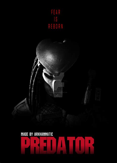 دانلود فیلم سینمایی غارتگر the predator 2018. The Predator movie poster (2018) by ArkhamNatic | Predator ...