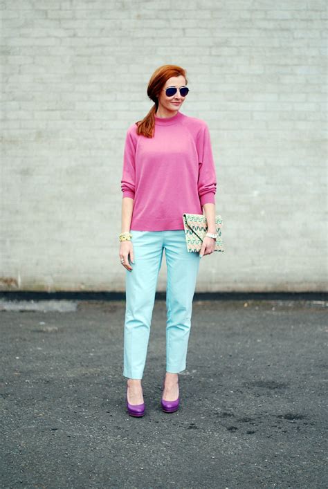Ways To Wear Strong Pastels Mint Pink And Lilac Not Dressed As Lamb