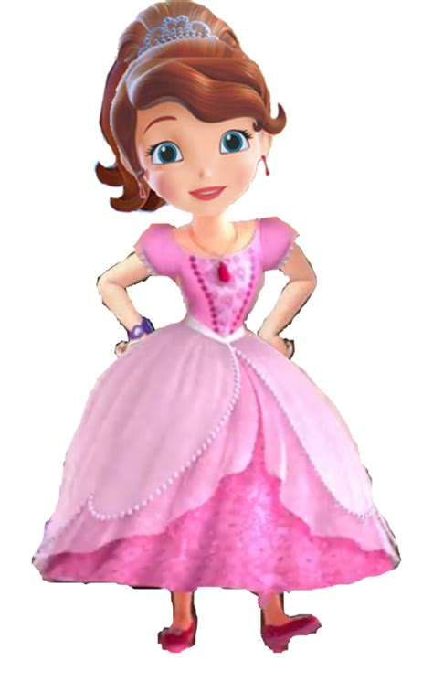 Sofia In Full Grad Pink Dress Render 6 By Princessamulet16 On