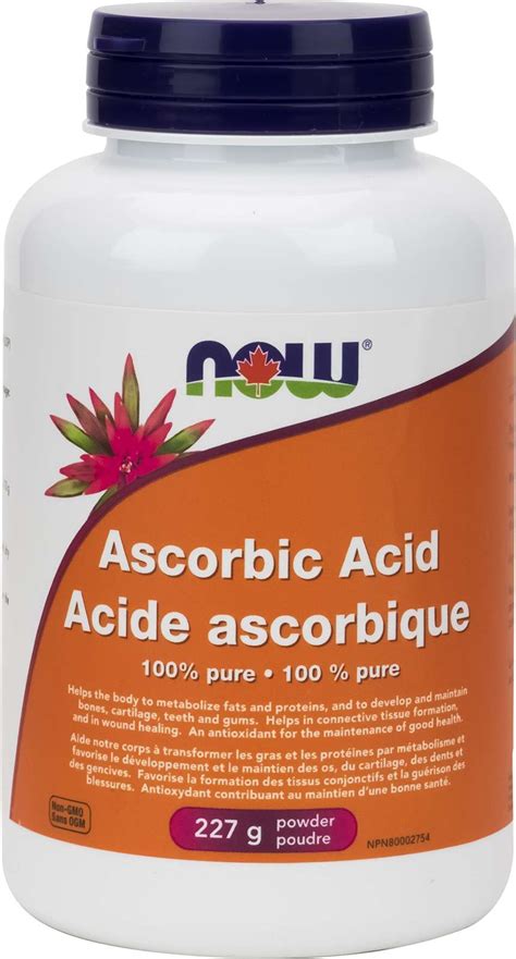 Ascorbic Acid 100 Pure Vitc Powder Simcoe Natural Foods