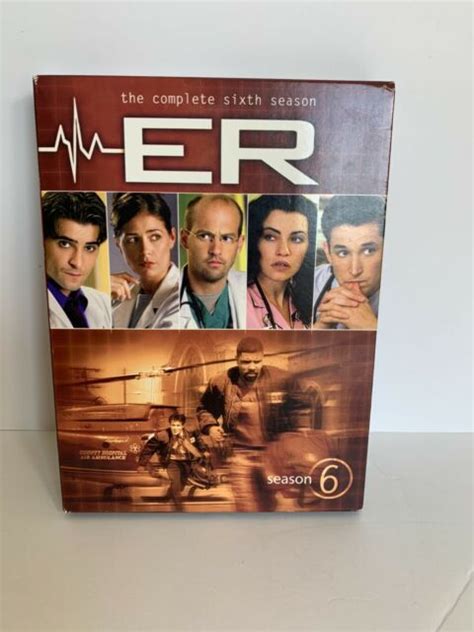 Er The Complete Sixth Season Dvd 2006 6 Disc Set For Sale Online