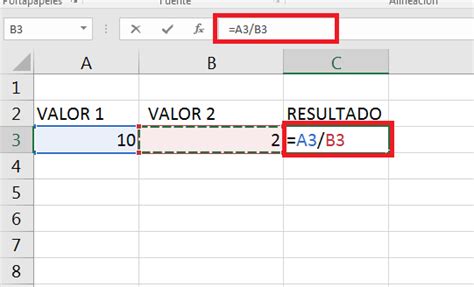 Fórmulas De Excel Para Dividir Cómo Realizar Cálculos Precisos Y