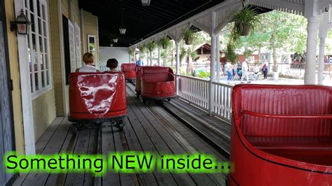 Knoebels Haunted Mansion Added A New Small Addition July 2018 Youtube