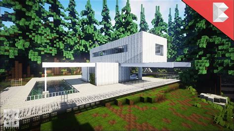 A house whose subtle production was built by the same hands. Minecraft: White Modern Wooden House - Build Review 2018 ...