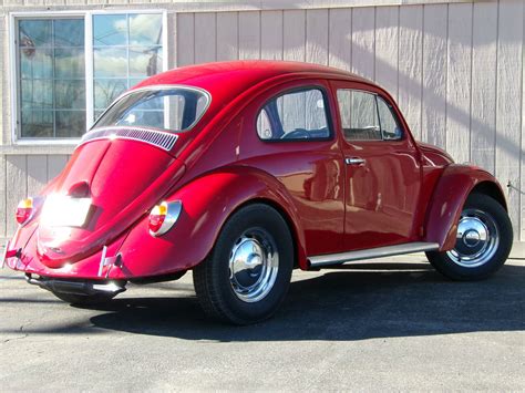 1962 Vw Beetle Classic Red Classic Volkswagen Beetle Classic 1962