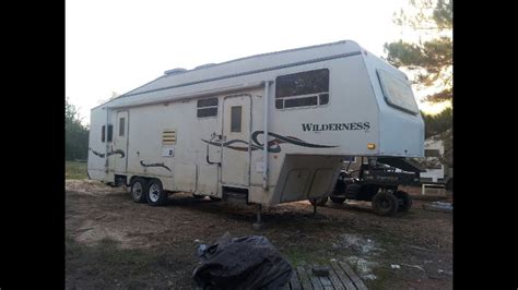 How to fix water damaged wall. Quick RV Repair on a Rotted Wall - YouTube