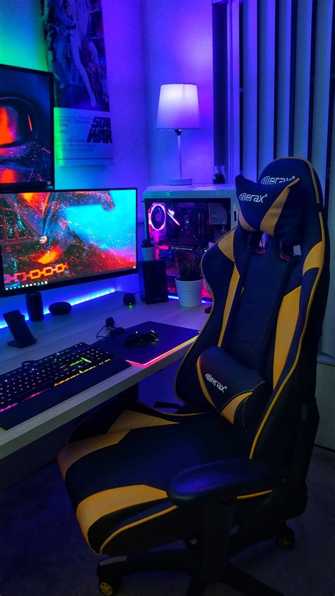 Picked Up A New Gaming Chair For The Setup Ive Never Had A Chair Like