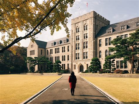 For international undergraduate applicants, you. seoulmagazine: Autumn on the campus of Korea... | Robert ...