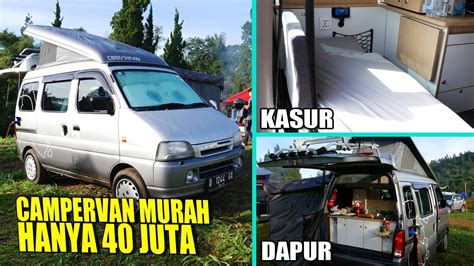 Campervan Motorhome Budget Murah Dan Terkecil Di Indonesia Suzuky