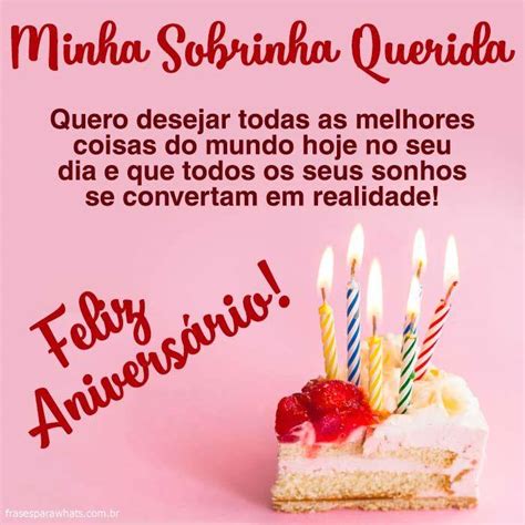 Mensagens E Frases De Aniversario Para Sobrinha Para Facebook E