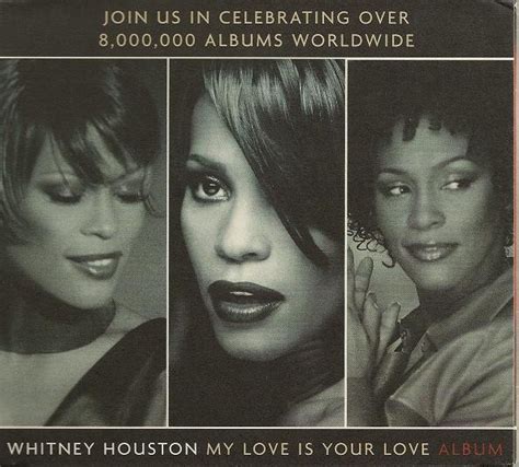 Whitney Houston My Love Is Your Love 1999 Cd Discogs
