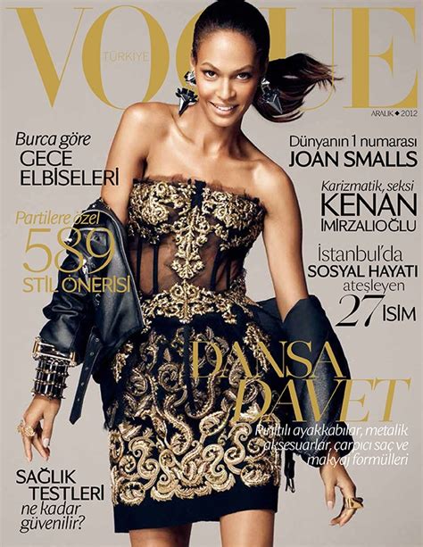Joan Smalls For Vogue Turkey December 2012