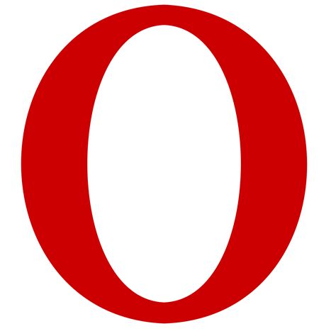 Red Letter O Logo Logodix