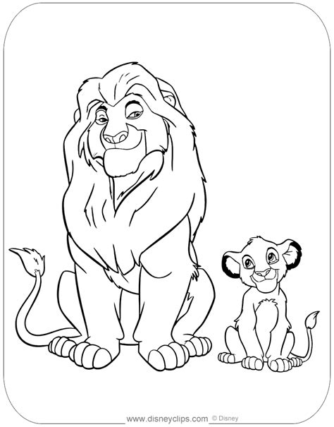 Simba and timon in the jungle. Pin on Color me items