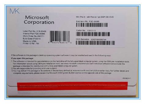 Microsoft Windows 10 Pro 64 Bit 32 Bits Keyclave Licencia 100