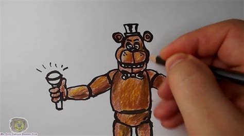 How To Draw Freddy Fazbear Fnaf Mr Cute Cartoon