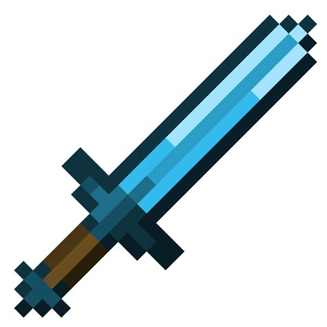 Minecraft Sword Minecraft Diamond Sword Png Diamond Sword 1 | Images png image