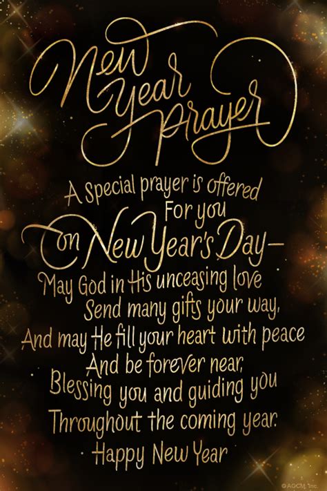 May all your goals be achieved, and all your. "New Year Prayer" | New Year's Day eCard | Blue Mountain ...