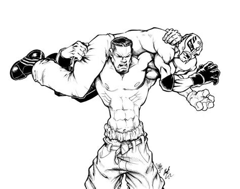 Coloring Pages Of John Cena Best Coloring Pages Collections
