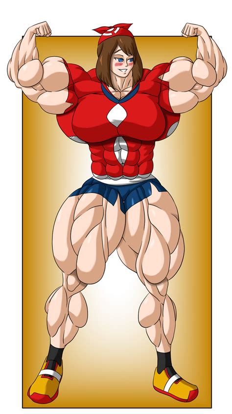 Commission May Muscle Growth Sequence By FudgeX02 On DeviantArt