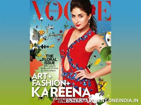 Kareena Kapoor Cover Girl Vogue Magazine March 2014 Edition Filmibeat