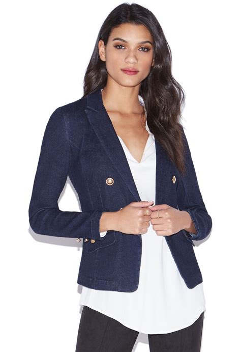 Denim At Work Absolutely Wear The Maritime Denim Blazer Any Day Of