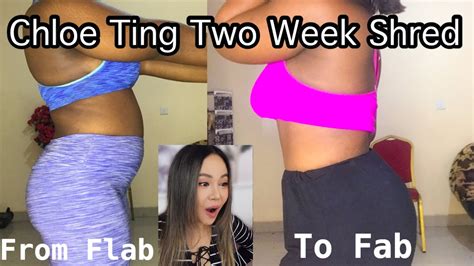 I Tried Chloe Ting S 2 Week Shred Challenge AMAZING RESULTS YouTube