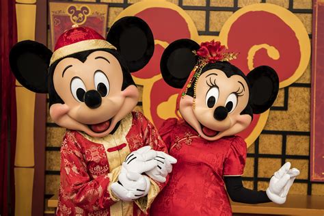 Photos Mickey And Minnie Donning New Costumes For Year Of The Mouse