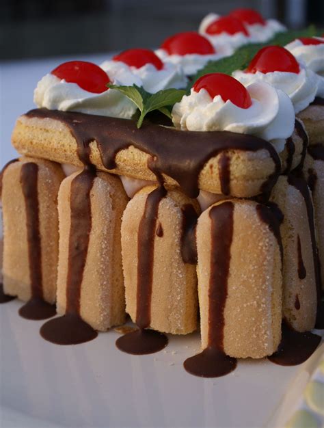 Lady finger cake, lady finger 1. Cassata with lady fingers | Desserts, Italian recipes ...