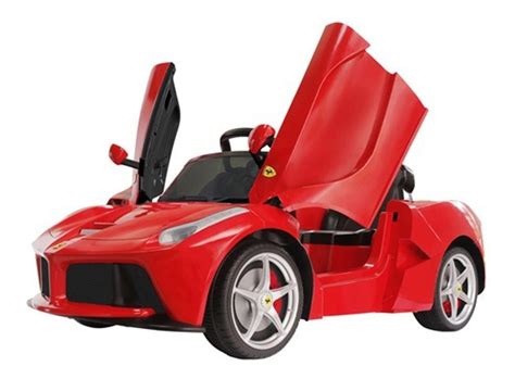 Carro Batería Eléctrico Ferrari Juguete Niños Video Montable 1480
