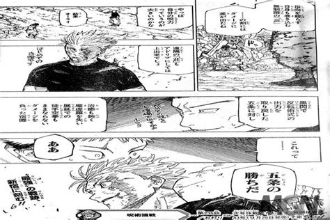 Spoiler Jujutsu Kaisen Chap 236 Gojo Chính Thức Thua Trận Và Cơ Thể Bị Sukuna Chia đôi