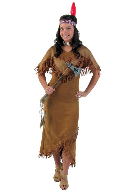 Plus Size Princess Pocahontas Costume Native American Costumes