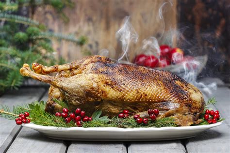 While the menu often depends on the region, some things are fairly common across the board. Roast Goose Recipe | Old Farmer's Almanac
