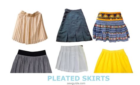 9 Different Types Of Pleated Skirts Sew Guide