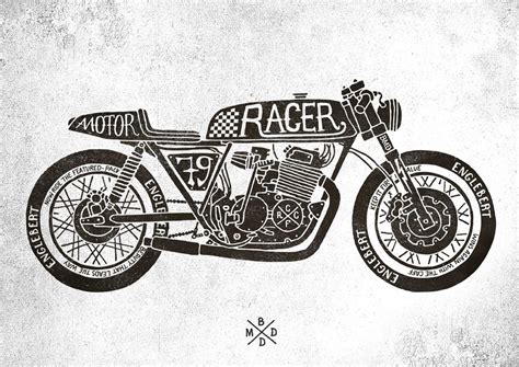 Bmd Design Cafe Racer Motorcycles Motorcycles Logo Design