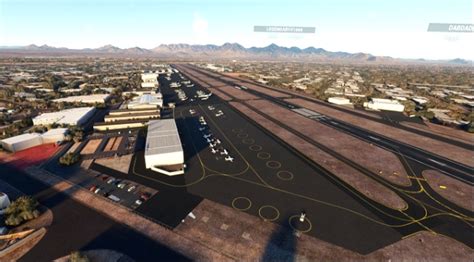 Phoenix Deer Valley Airport Kdvt Arizona For Microsoft Flight