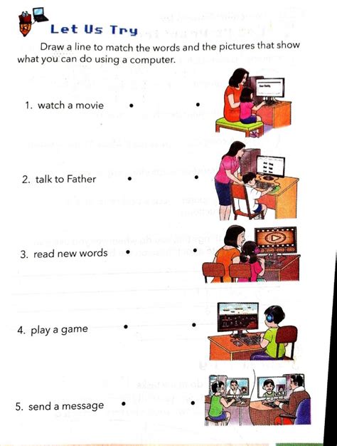 Computer Interactive Exercise For Grade 1 In 2022 Computer Basic 1st