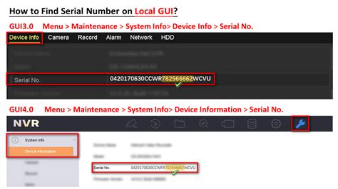 How To Check Device Serial Number Faq Hikvision