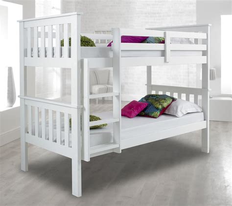 Table of contents top 5 bunk bed mattress comparisons why bunk beds? Atlantis Wood Bunk Bed 3ft Single with 4 Mattress and 2 ...