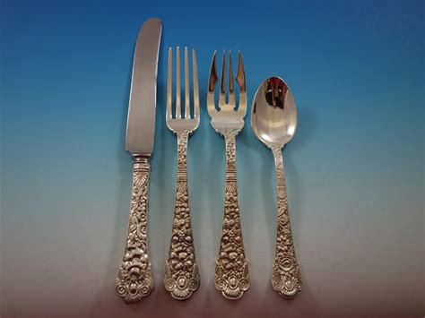 Cluny By Gorham Sterling Silver Flatware Set Service Pieces Dinner