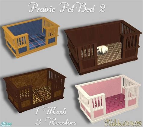 Sims 4 Cc Cat And Dog Beds Recolors Roomsplm