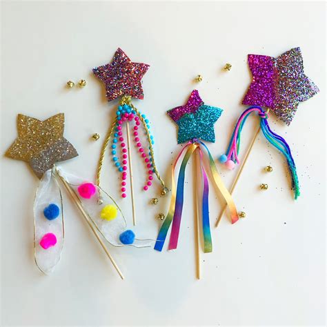 Sparkly Magic Wands Magic Crafts Fairy Crafts Magic Wand Craft